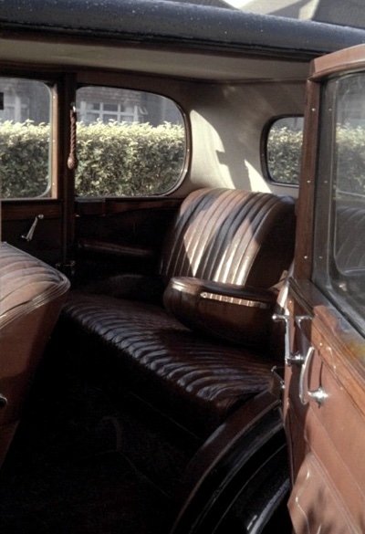 Wolseley 16 Interior Rear Seats in 1971
